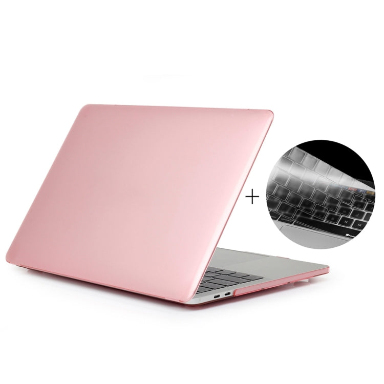 ENKAY Hat-Prince 2 in 1 Crystal Hard Shell Plastic Protective Case + US Version Ultra-thin TPU Keyboard Protector Cover for 2016 New MacBook Pro 15.4 inch with Touchbar (A1707), 15.4 inch with Touch Bar US Version