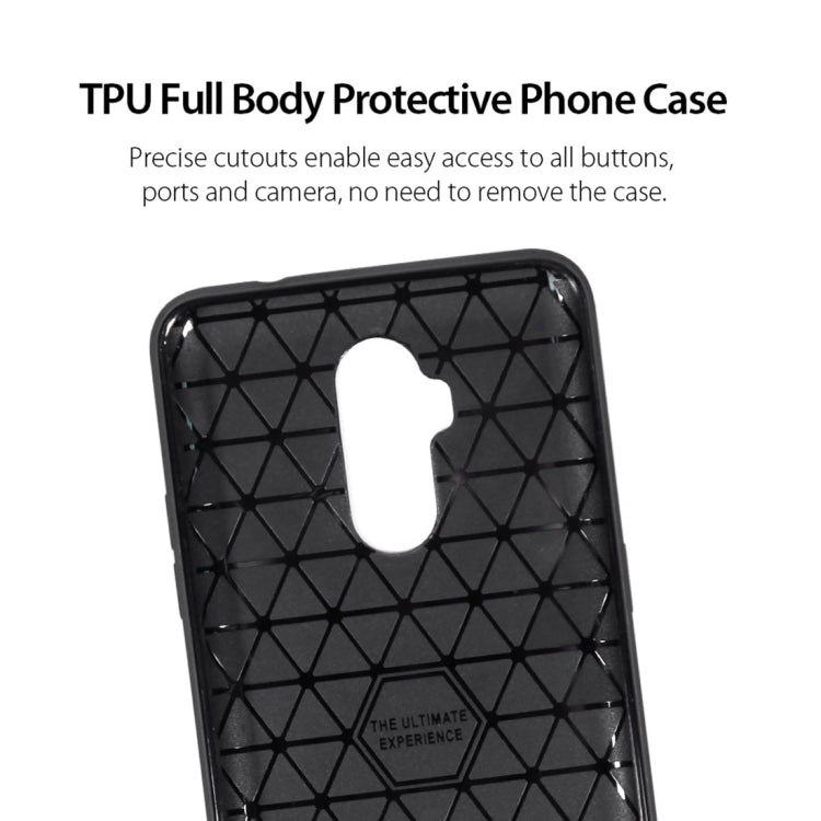 Shockproof Carbon Fiber Texture TPU Case for ULEFONG P6000 Plus / Power L3 , For ULEFONG P6000 Plus / Power L3