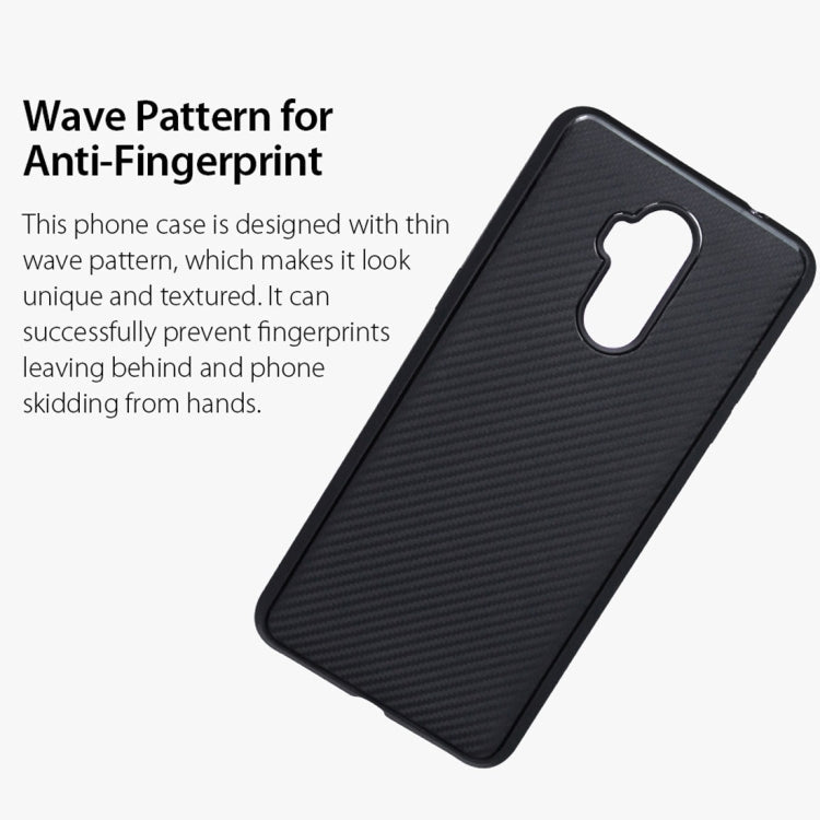 Shockproof Carbon Fiber Texture TPU Case for ULEFONG P6000 Plus / Power L3 , For ULEFONG P6000 Plus / Power L3