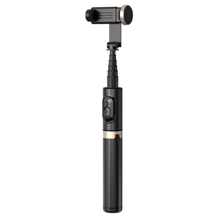 Q12 Hidden Design Reinforced Bluetooth Remote Control Tripod Selfie Stick, Q12 (Black)