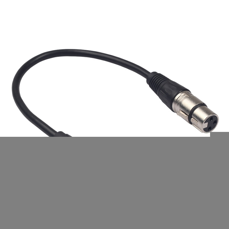 TC210KF183 3.5mm Male to XLR Female Audio Cable, Length: 0.3m, 3.5mm Male to XLR Female