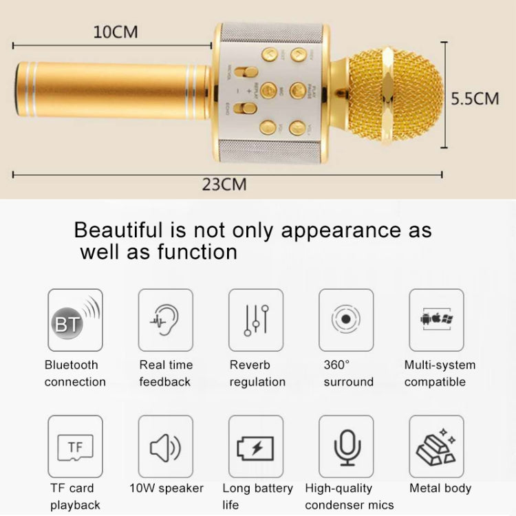 for Notebook, PC, Speaker, Headphone, iPad, iPhone, Galaxy, Huawei, Xiaomi, LG, HTC and Other Smart Phones, WS-858 (Gold), WS-858 (Blue), WS-858 (Rose Gold), WS-858 (Silver), WS-858 (Black), WS-858 (Pink)
