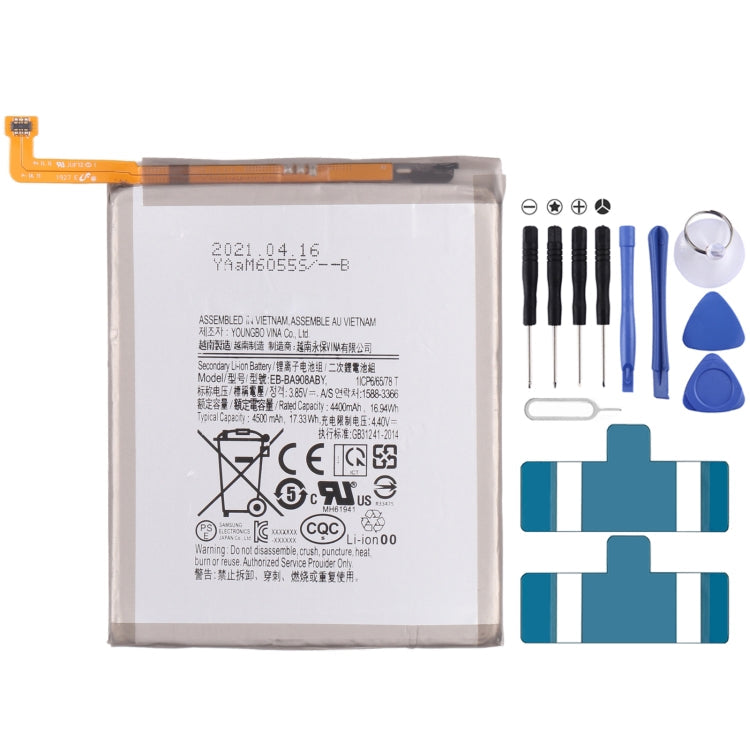 Original 3700mAh EB-BA908ABY for Samsung Galaxy A90 5G SM-A908 Li-ion Battery Replacement, For Samsung Galaxy A90 5G