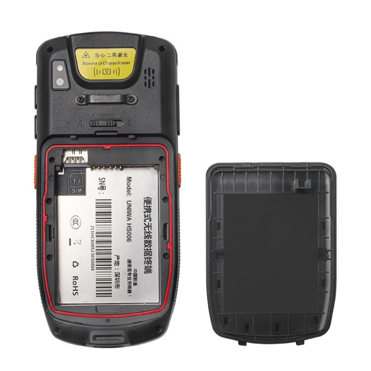 UNIWA HS006 Industrial PDA QR Code Scanner, 3GB+32GB, 4.0 inch Android 11 MediaTek MT6762 Octa Core, NFC, Network: 4G, 3GB+32GB