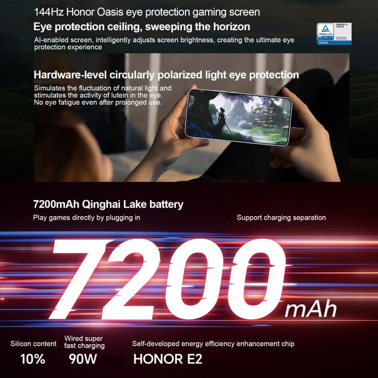 Honor GT Pro, 112GB+512GB, Ultrasonic Fingerprint, 6.78 inch MagicOS 9.0 / Android 15 Snapdragon 8 Elite Octa Core, Network: 5G, NFC, OTG, 12GB+512GB