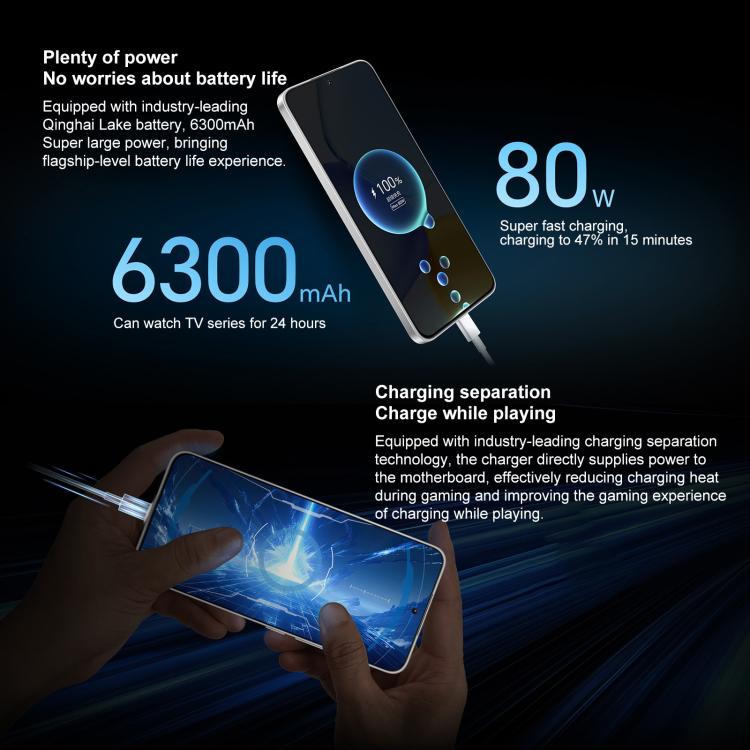 Honor X60 GT, 12GB+512GB, In-screen Fingerprint, 6.7 inch MagicOS 9.0 Android 15.0 Snapdragon 8+ Gen 1 Octa Core, Network: 5G, OTG, NFC, 12GB+512GB