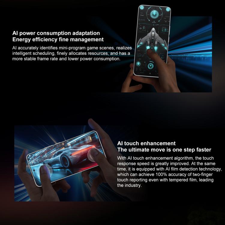 Honor X60 GT, 16GB+512GB, In-screen Fingerprint, 6.7 inch MagicOS 9.0 Android 15.0 Snapdragon 8+ Gen 1 Octa Core, Network: 5G, OTG, NFC, 16GB+512GB