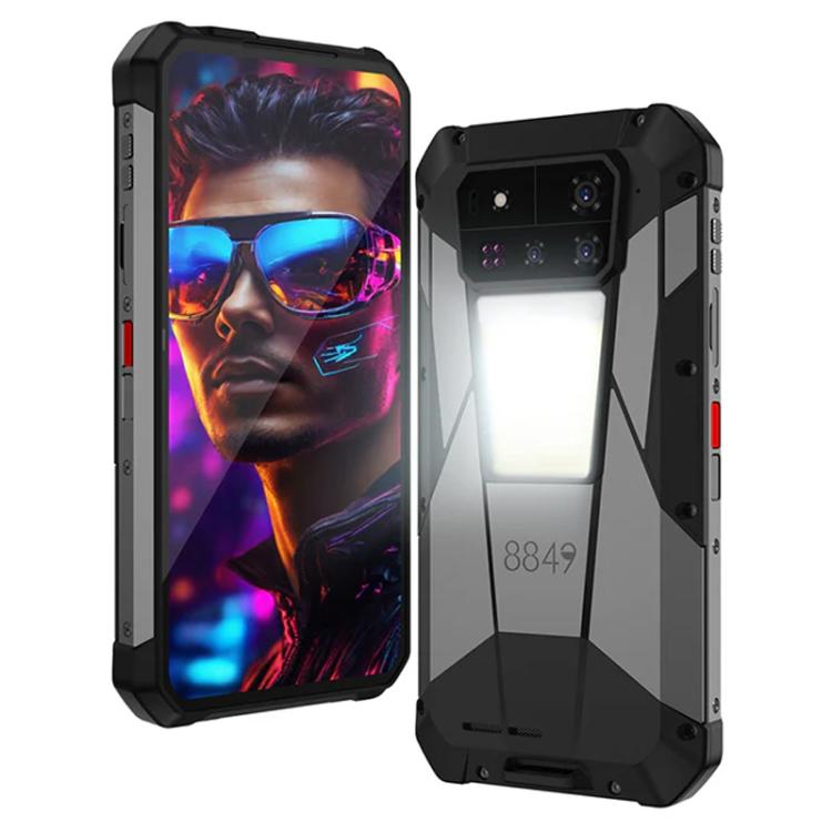 Unihertz Tank 4 Pro Projector Rugged Phone, 16GB+512GB, Night Vision, 6.73 inch Android 13 Dimensity 8300 Octa Core, Network: 5G, NFC, 16GB+512GB
