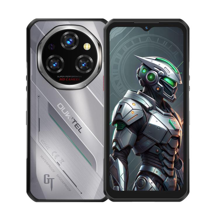 Oukitel WP62 Rugged Phone, 8GB+256GB, 108MP Camera, Fingerprint Identification, 6.6 inch Android 15 MediaTek Dimensity 7025 Octa Core, NFC, OTG, Network: 5G, 8GB+256GB