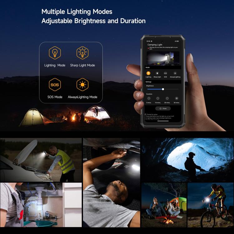 Ulefone Armor 34 Pro+ Projector, 16GB+512GB, Night Vision, IP68/IP69K Rugged Phone, 6.95 inch Android 15 MediaTek Dimensity 7400X Octa Core, Network: 5G, NFC, OTG, Armor 34 Pro+
