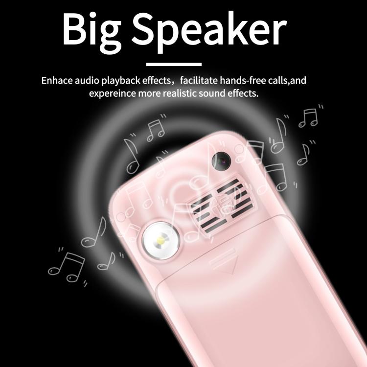 Mafam F899 Flip Phone, 2.4 inch, 32MB+32MB, Support FM, SOS, GSM, Family Number, Big Keys, Dual SIM, US Plug, US Plug