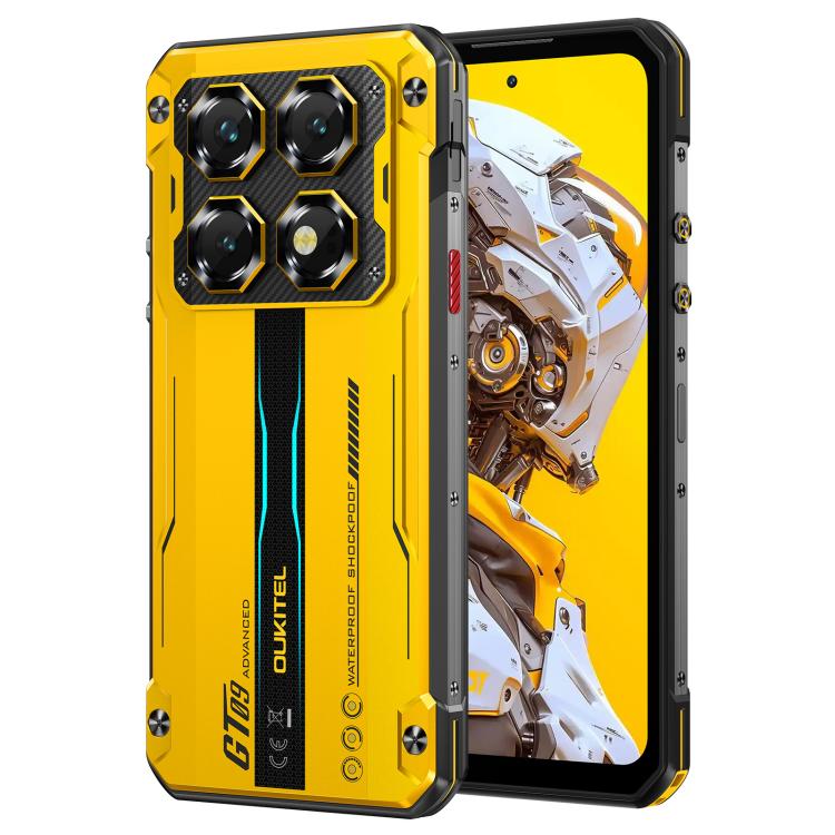 Oukitel WP60 Rugged Phone, 12GB+512GB, Night Vision, 108MP Camera, Side Fingerprint, 7.2 inch Android 15 MediaTek Dimensity 7025 Octa Core, NFC, OTG, Network: 5G, 12GB+512GB