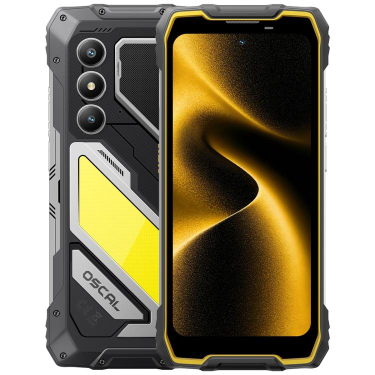 Blackview Oscal Pilot 5 5G Rugged Phone, 8GB+256GB, 6.67 inch Android 16 UMS9620 T8100 Octa Core, Network: 5G, OTG, NFC