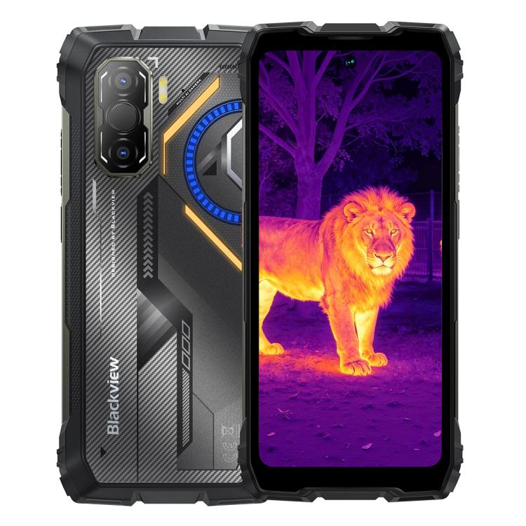 Blackview ROCK 3 Rugged Phone, Thermal Imager, 8GB+256GB, 6.78 inch Android 16 MT8781 Helio G100 Octa Core, Network: 4G, OTG, NFC