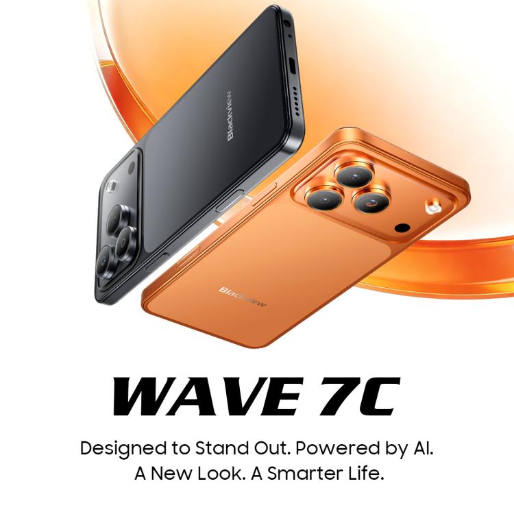 Blackview WAVE 7C, 4GB+128GB, 6.56 inch Android 16 Unisoc UMS312 Tiger T310 Quad Core, Network: 4G, OTG, 4GB+128GB