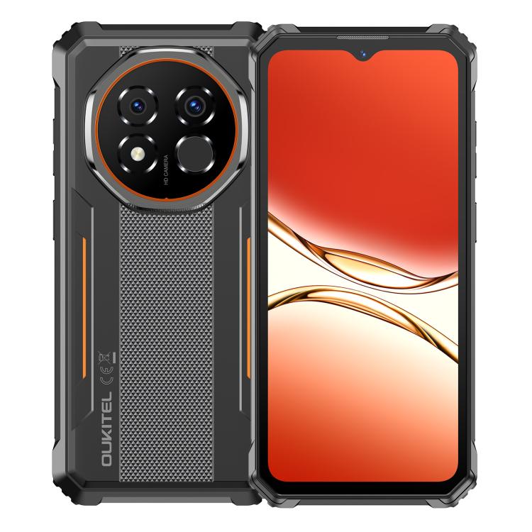 Oukitel G6 Rugged Phone, 4GB+128GB, Fingerprint Identification, 10600mAh Battery, 6.52 inch Android 16.0 Unisoc T615 Octa Core, NFC, OTG, Network: 4G, 4GB+128GB