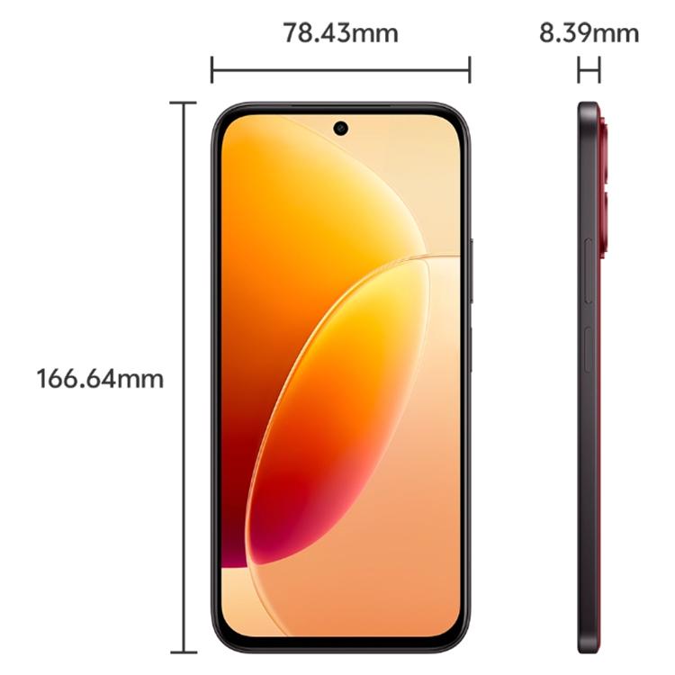 vivo Y500i, 8GB+128GB, Side Fingerprint, 6.75 inch Android 16 OriginOS 6 Snapdragon 4 Gen Octa Core, OTG, NFC, Network: 5G, 8GB+128GB