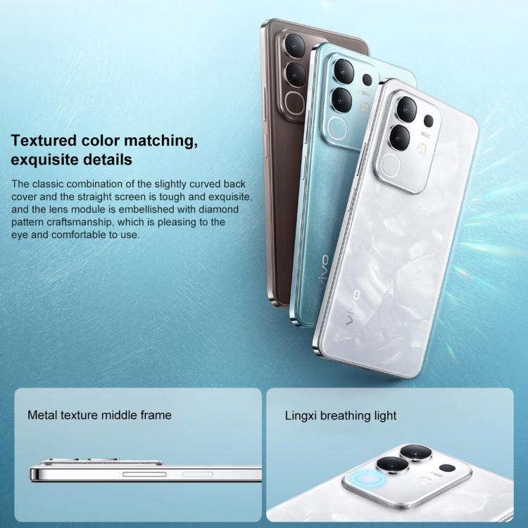 vivo Y300t, 8GB+256GB, Face ID / Side Fingerprint,  6.72 inch Android 15 OriginOS 5 Dimensity 7300 Octa Core, OTG, NFC, Network: 5G, 8GB+256GB