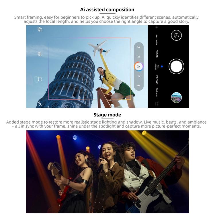 Huawei nova 15 Pro, 12GB+256GB, Side Fingerprint Identification, 6.84 inch HarmonyOS 6.0 Kirin 9010S Octa Cora, NFC, OTG, Not Support Google Play, 12GB+256GB