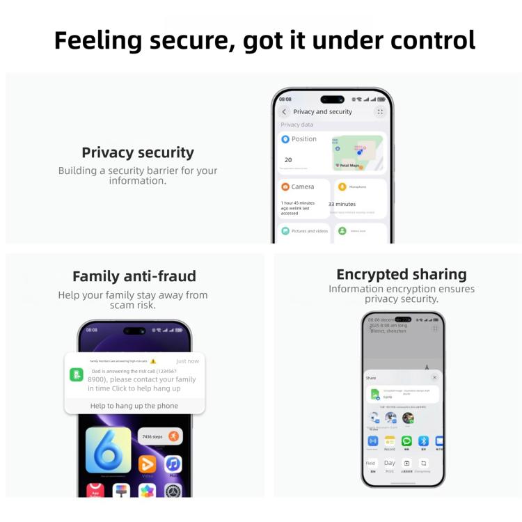 Huawei nova 15 Pro, 12GB+256GB, Side Fingerprint Identification, 6.84 inch HarmonyOS 6.0 Kirin 9010S Octa Cora, NFC, OTG, Not Support Google Play, 12GB+256GB