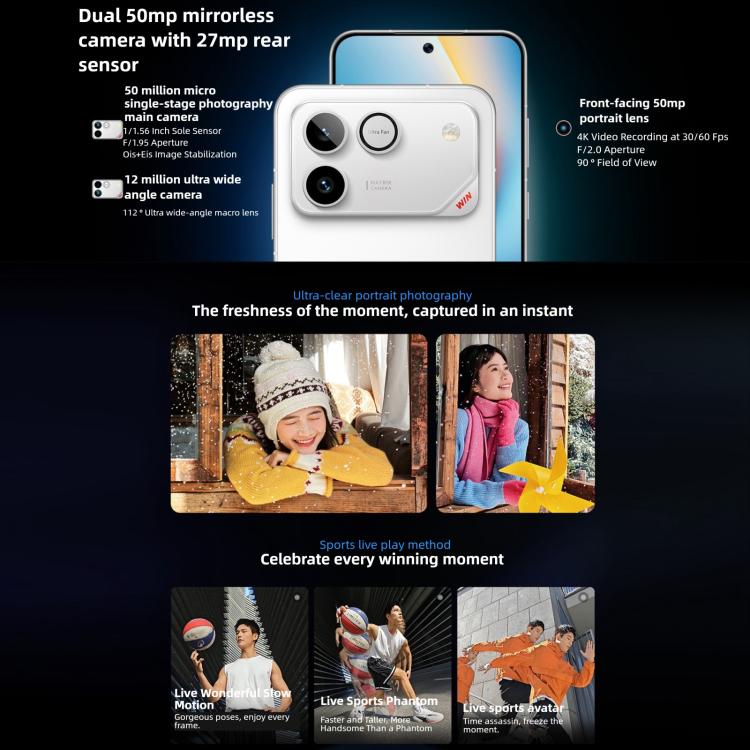 Honor WIN RT, 16GB+1TB, 3D Ultrasonic Fingerprint, 10000mAh Battery, 6.83 inch MagicOS 10.0 / Android 16 Snapdragon 8 Elite Octa Core, Network: 5G, NFC, OTG, 16GB+1TB