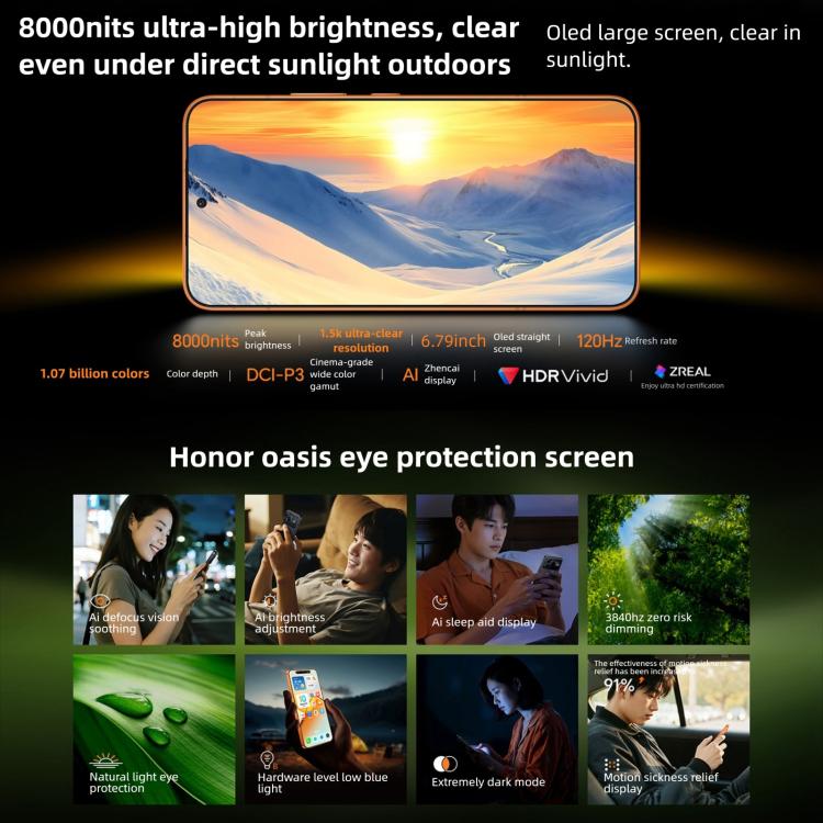 Honor Power2, 12GB+512GB, 10080mAh Battery, 6.79 inch MagicOS 10.0 / Android 16 Dimensity 8500 Elite Octa Core, Network: 5G, NFC, OTG, 12GB+512GB