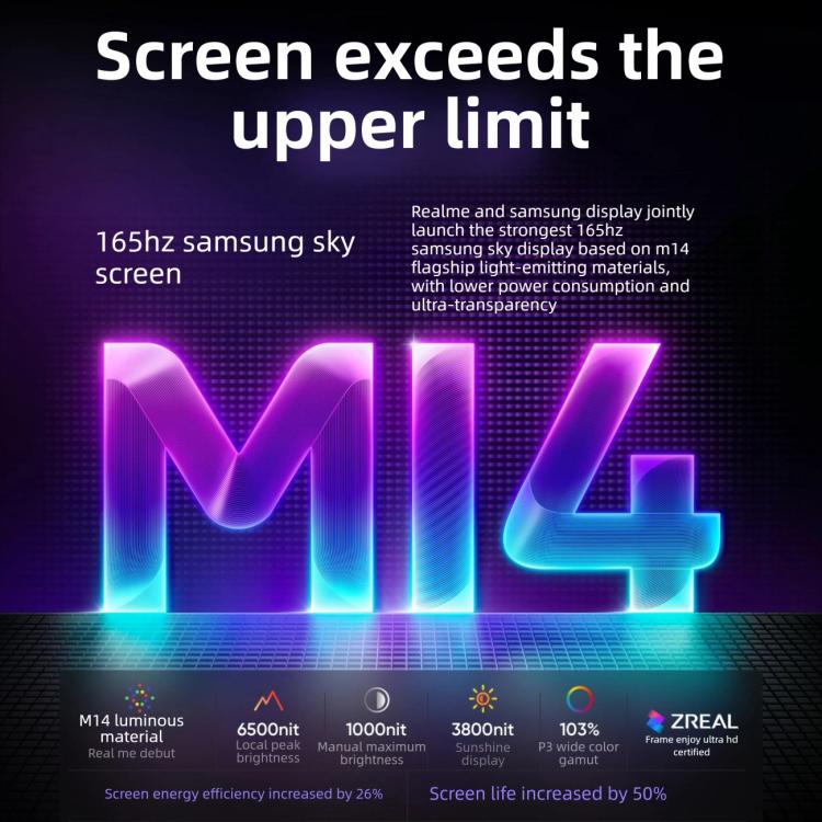 Realme Neo8, 12GB+256GB, Ultrasonic Screen Fingerprint, 6.78 inch Realme UI 7.0 Snapdragon 8 Gen 5 Octa Core, OTG, NFC, Network: 5G, 12GB+512GB