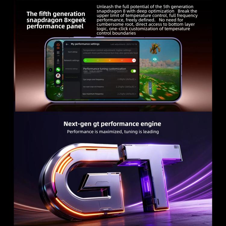 Realme Neo8, 16GB+512GB, Ultrasonic Screen Fingerprint, 6.78 inch Realme UI 7.0 Snapdragon 8 Gen 5 Octa Core, OTG, NFC, Network: 5G, 16GB+512GB