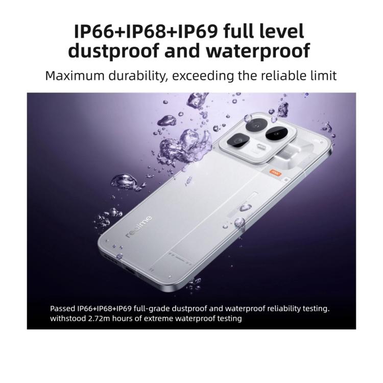 Realme Neo8, 16GB+512GB, Ultrasonic Screen Fingerprint, 6.78 inch Realme UI 7.0 Snapdragon 8 Gen 5 Octa Core, OTG, NFC, Network: 5G, 16GB+512GB