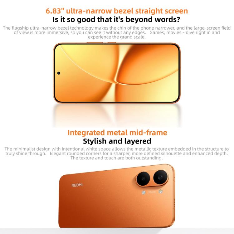 Xiaomi REDMI Turbo 5 Max, 16GB+256GB, 6.83 inch Xiaomi HyperOS 3 Dimensity 9500s Octa Core, NFC, Network: 5G, 16GB+256GB
