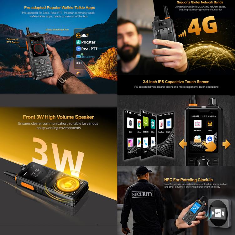 UNIWA F41 Rugged Phone, 1GB+8GB, 2.4 inch MediaTek MT6739,  4600mAh Battery, 21 Keys, Network: 4G, F41