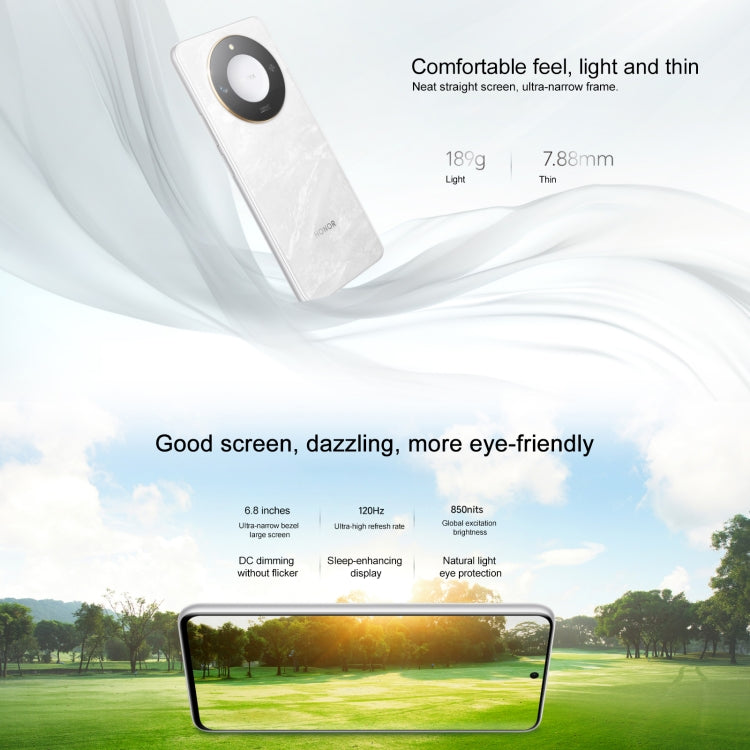Honor X60, 12GB+256GB, Side Fingerprint, 6.8 inch MagicOS 8.0 Dimensity 7025-Ultra Octa Core, Network: 5G, OTG, Not Support Google Play, 12GB+256GB