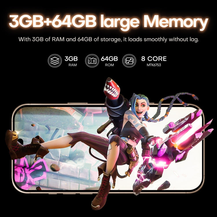 i16 Pro Max / A08A, 3GB+64GB, 6.73 inch Screen, Face Identification, Android 8.1 MTK6753 Octa Core, Network: 4G, Dual SIM, AU Plug, i16 Pro Max / A08A, , AU Plug