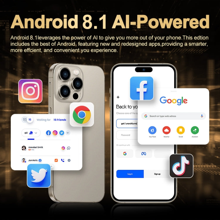 i16 Pro Max / Q5, 2GB+16GB, 6.5 inch Screen, Face Identification, Android 8.1 MTK6580P Quad Core, Network: 3G, Dual SIM, AU Plug, i16 Pro Max / Q5, AU Plug