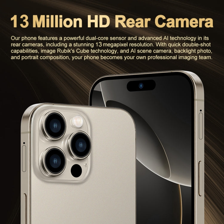 i16 Pro Max / Q5, 2GB+16GB, 6.5 inch Screen, Face Identification, Android 8.1 MTK6580P Quad Core, Network: 3G, Dual SIM, AU Plug, i16 Pro Max / Q5, AU Plug