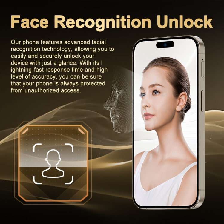i16 Pro Max / Q5A, 6GB+128GB, 6.5 inch Screen, Face Identification, Android 10 MTK6762 Octa Core, OTG, NFC, Network: 4G, Dual SIM, UK Plug, i16 Pro Max / Q5A, UK Plug