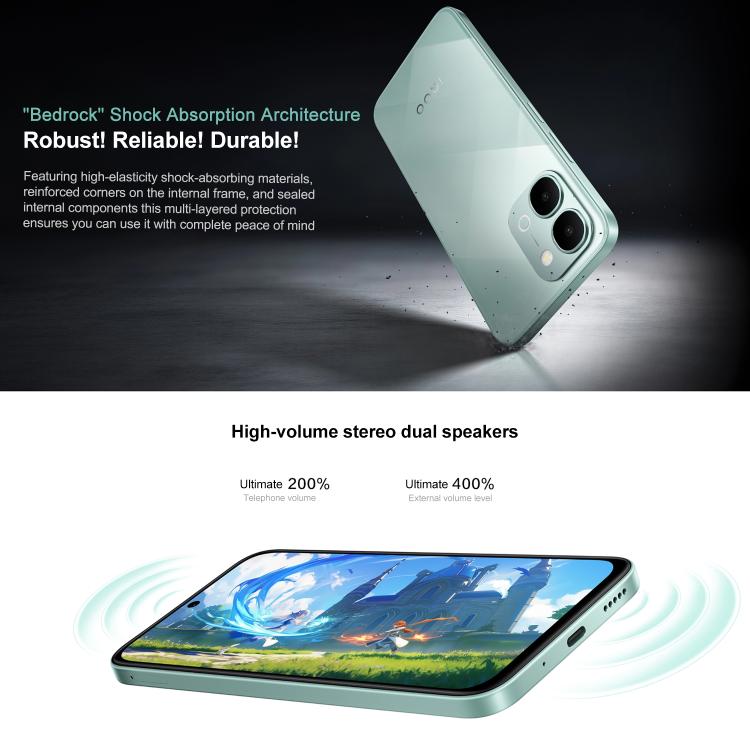 vivo iQOO Z11x, 8GB+512GB, Side Fingerprint, 6.76 inch Android 16 OriginOS 6 Dimensity 7400 Octa Core, OTG, NFC, Network: 5G, Support Google Play, 8GB+512GB