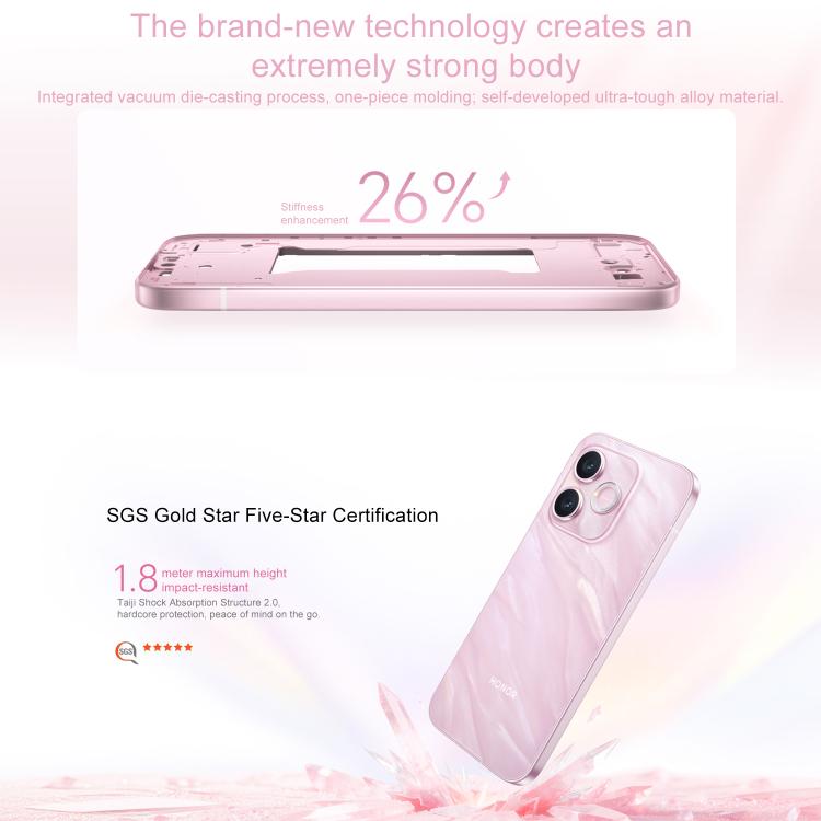 Honor X80i, 8GB+128GB, In-screen Fingerprint, 6.6 inch MagicOS 10.0 Android 16.0 Dimensity 6500 Elite Octa Core, Network: 5G, OTG, NFC, 8GB+128GB