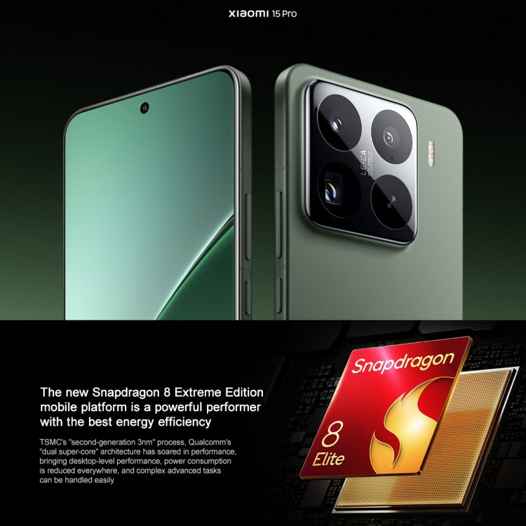 Xiaomi 15 Pro, 16GB+512GB, 6.73 inch Xiaomi HyperOS 2 Snapdragon 8 Elite Octa Core 3nm up to 4.32GHz, NFC, Network: 5G, Xiaomi 15 Pro, 16GB+512GB