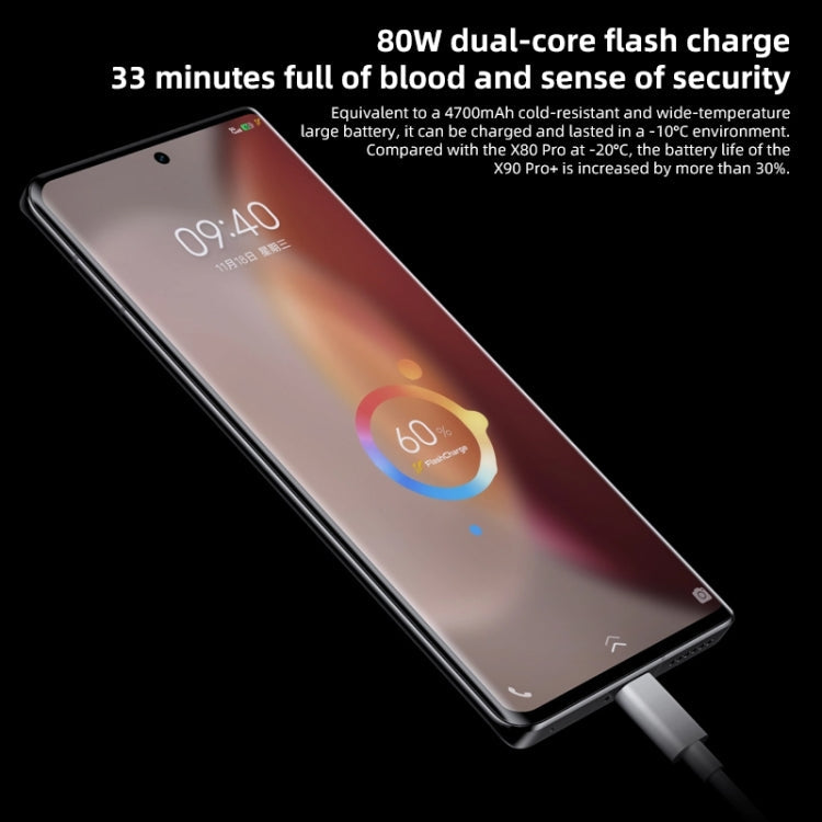 Quad Back Cameras, Screen Fingerprint Identification / Face ID, 4700mAh Battery, 6.78 inch Android 13.0 OriginOS 3 Qualcomm Snapdragon 8 Gen 2  Octa Core up to 3.2GHz, NFC, OTG, Network: 5G, Support Google Play, Support 50W Wireless Flash Charging     ...