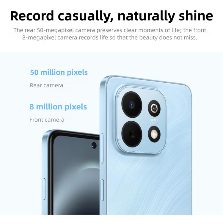 HUAWEI Enjoy 90 Plus, 8GB‌+128GB, Side Fingerprint, 6.67 inch HarmonyOS 6.0 Kirin 8000, OTG, Not Support Google Play, 8GB+128GB