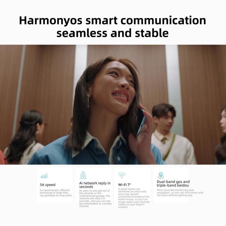 HUAWEI Enjoy 90 Pro Max, 8GB‌+128GB, Side Fingerprint, 6.84 inch HarmonyOS 6.0 Kirin 8000, OTG, Not Support Google Play, 8GB+128GB