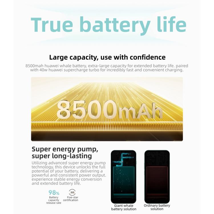 HUAWEI Enjoy 90 Pro Max, 8GB‌+256GB, Side Fingerprint, 6.84 inch HarmonyOS 6.0 Kirin 8000, OTG, Not Support Google Play, 8GB+256GB