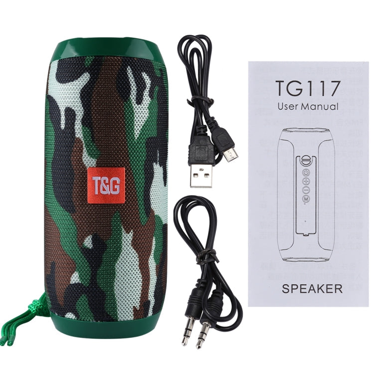 with Built-in MIC, Support Hands-free Calls & TF Card & AUX IN & FM, Bluetooth Distance: 10m, TG117, TG1127