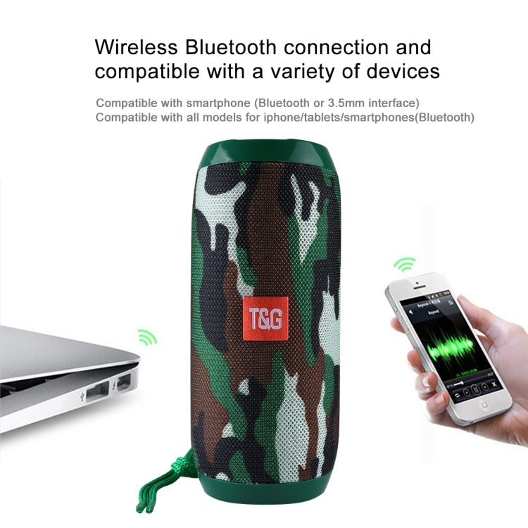 with Built-in MIC, Support Hands-free Calls & TF Card & AUX IN & FM, Bluetooth Distance: 10m, TG117, TG1127
