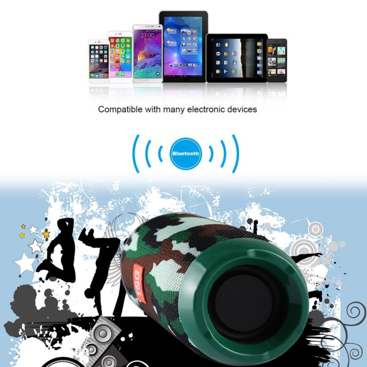 with Built-in MIC, Support Hands-free Calls & TF Card & AUX IN & FM, Bluetooth Distance: 10m, TG117, TG1127
