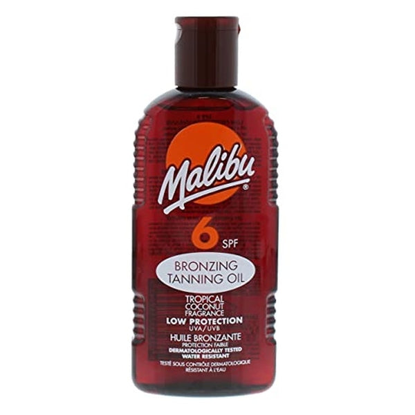 Malibu Bronzing Tanning Oil 200ml SPF6