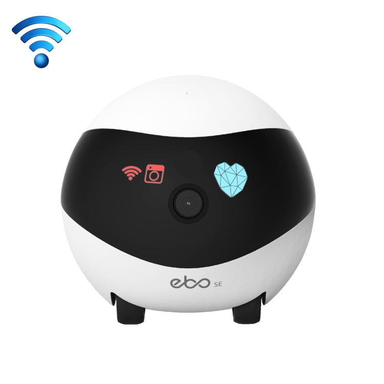 EBO SE 1080P HD Smart Home Companion Robot Remote Monitoring Camera, Support Infrared Night Vision & Two-way Voice & TF Card, US Plug