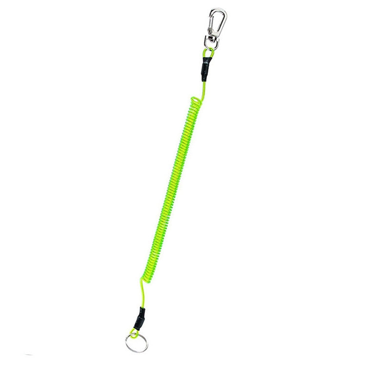 Outdoor Multi-functional Anti-lost Keychain TPU Spring Lanyard, Length: 32cm, Anti-lost Keychain (Grey), Anti-lost Keychain (Green)