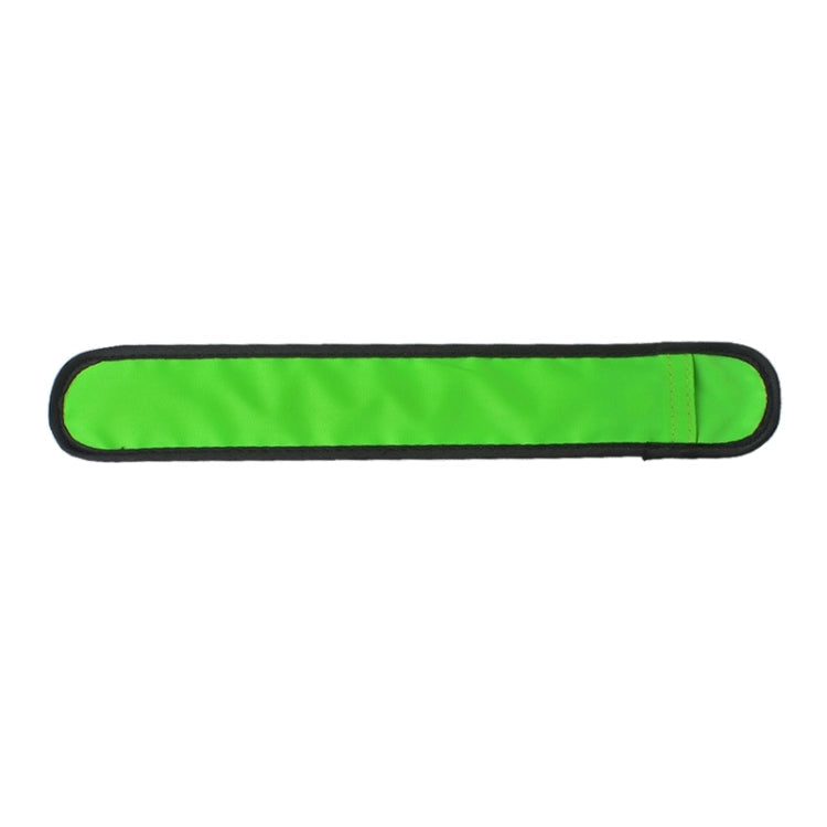 LED Luminous Slap Pat Circle Outdoors sports Wristband, Small, Size:26*4cm, 26x4cm Green